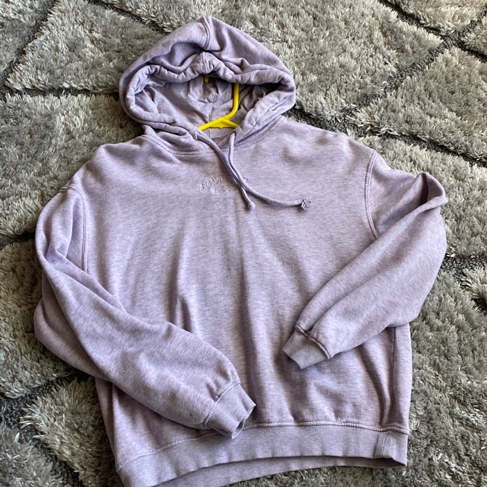 Purple hoodie